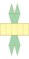 Diamant pentagonal allong (J16)