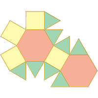 Metabiaugmented hexagonal prism (J56)