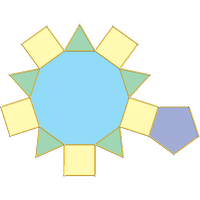 Cpula pentagonal (J5)