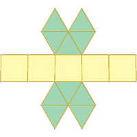 Diamant pentagonal allong (J16)