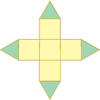 Pirmide quadrada alongada (J8)