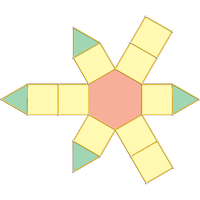 Coupole triangulaire allonge (J18)