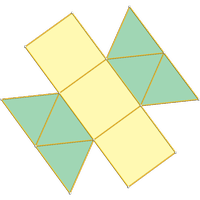 Bipirmide triangular alongada (J14)