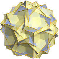 Compos de six prismes pentagonals