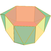 Prisme hexagonal triaugment (J57)
