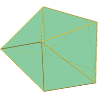 Prisme triangulaire triaugment (J51)