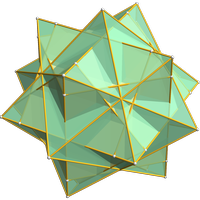 Comp de trois cubes et de trois octadres