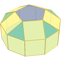 Coupole pentagonale allonge (J20)