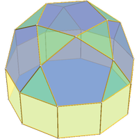 Elongated pentagonal rotunda (J21)