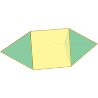 Bipirmide triangular alongada (J14)