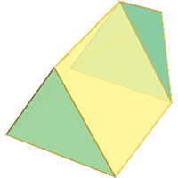 Pyramide triangulaire allonge (J7)