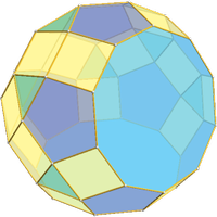 Rombicosidodecaedro girobidiminudo (J82)